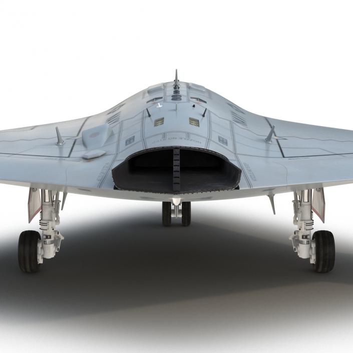 3D Northrop Grumman X-47B UAV