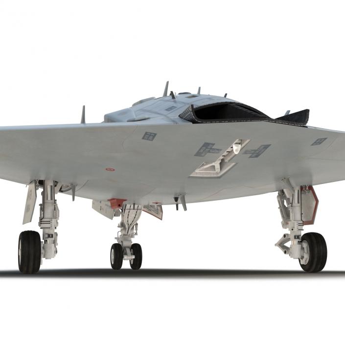 3D Northrop Grumman X-47B UAV