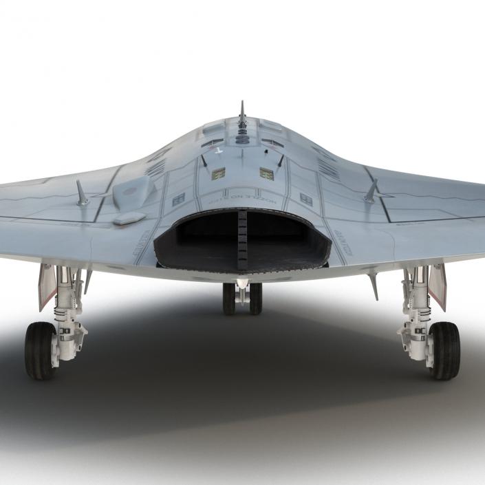 Northrop Grumman X-47B UAV Folded Wings 3D model