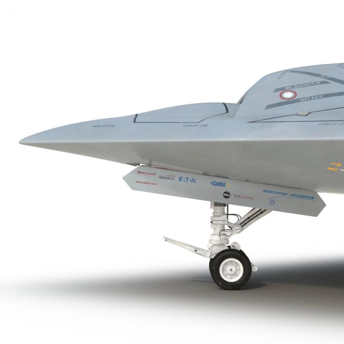 Northrop Grumman X-47B UAV Folded Wings 3D model