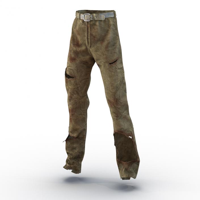 3D model Old Dirty Work Pants