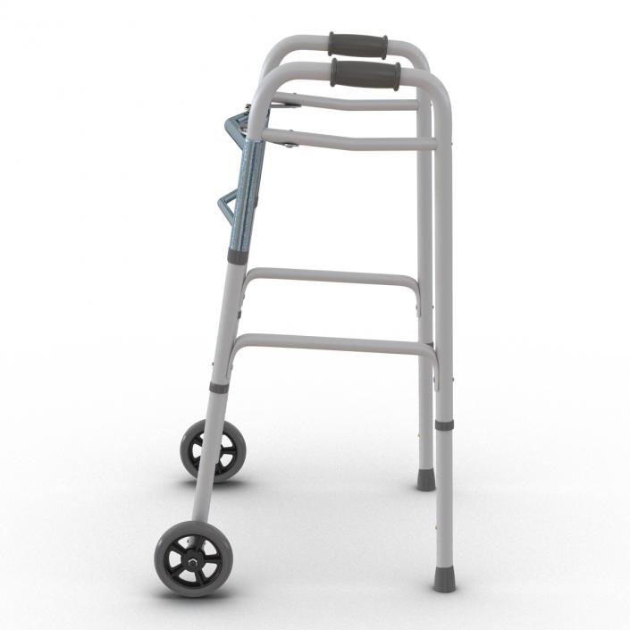 3D model Paddle Walker with Wheels