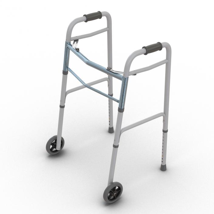 3D model Paddle Walker with Wheels