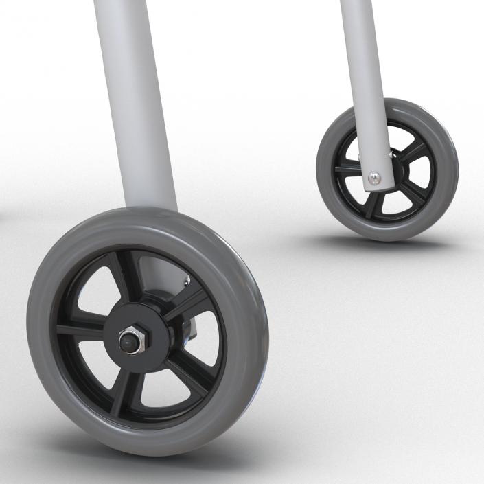 3D model Paddle Walker with Wheels