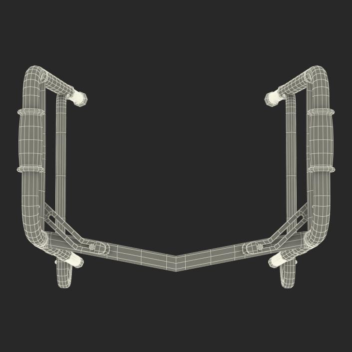 3D model Paddle Walker with Wheels