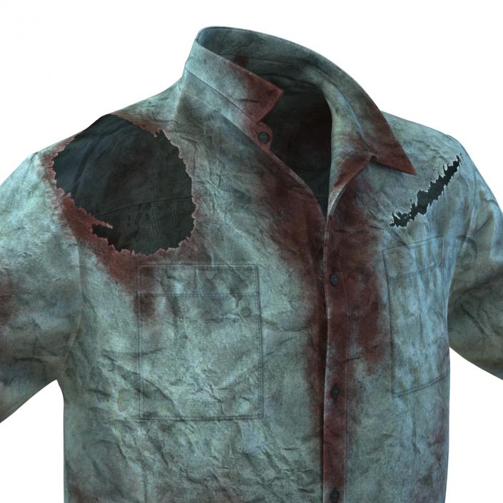 3D Zombie Outfit model