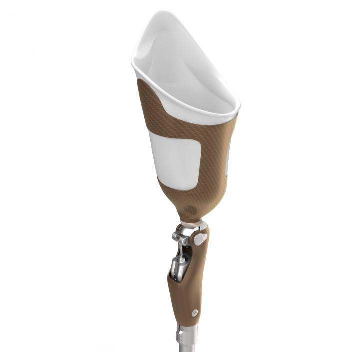 3D Prosthetic Leg Rigged