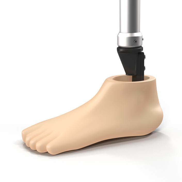 3D Prosthetic Leg Rigged