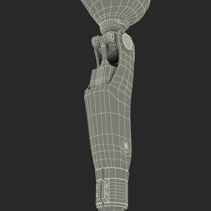 3D Prosthetic Leg Rigged