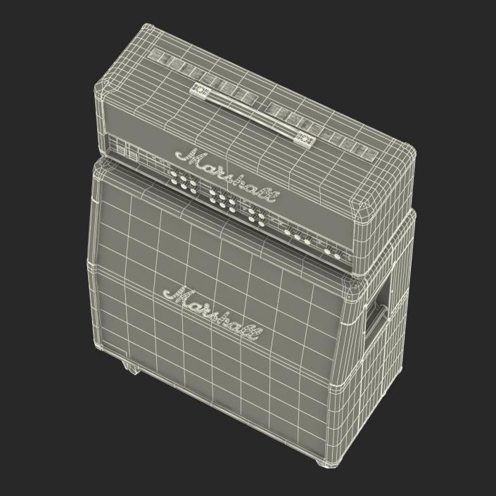 3D model Guitar Amplifier Marshall