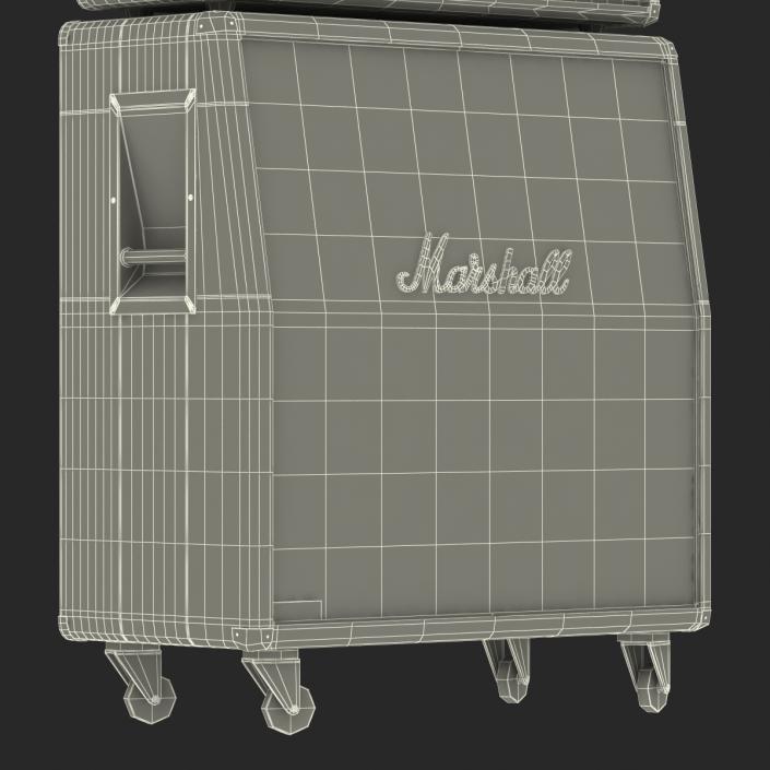 3D model Guitar Amplifier Marshall