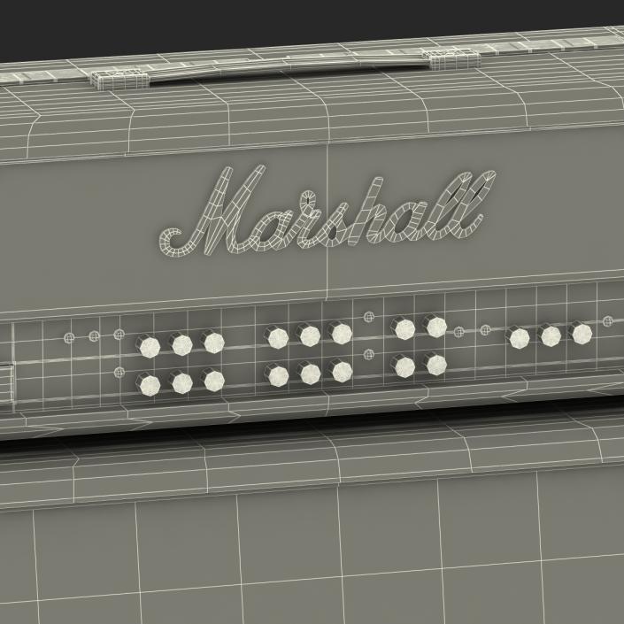 3D model Guitar Amplifier Marshall