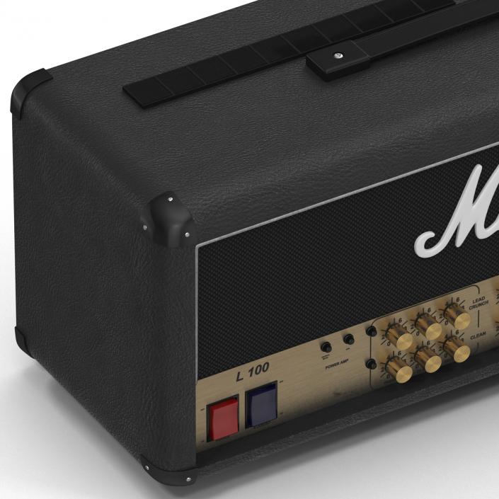 3D model Guitar Amplifier Head Marshall