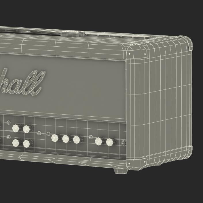 3D model Guitar Amplifier Head Marshall