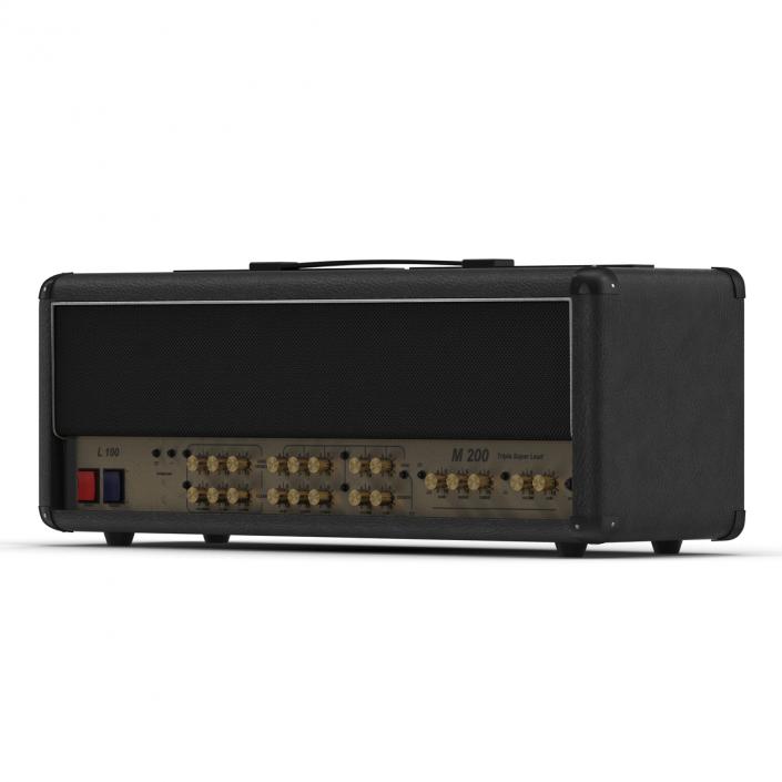 Guitar Amplifier Head Generic 3D model