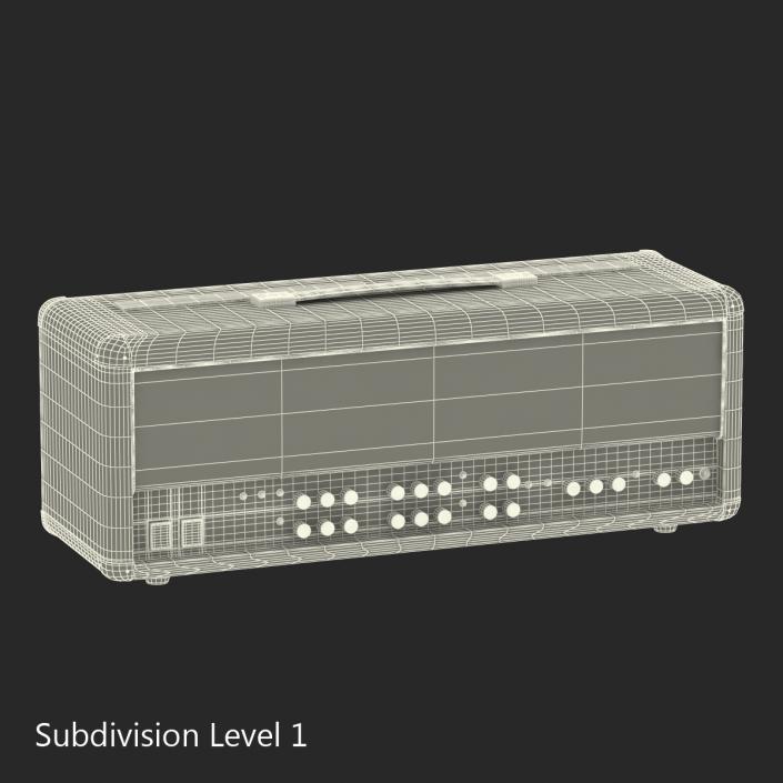 Guitar Amplifier Head Generic 3D model