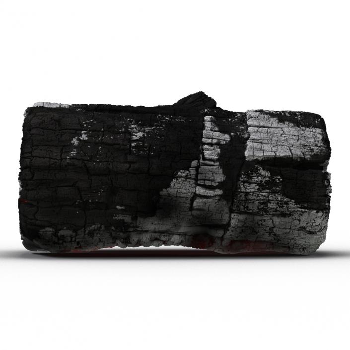 3D Charred Log 2 model