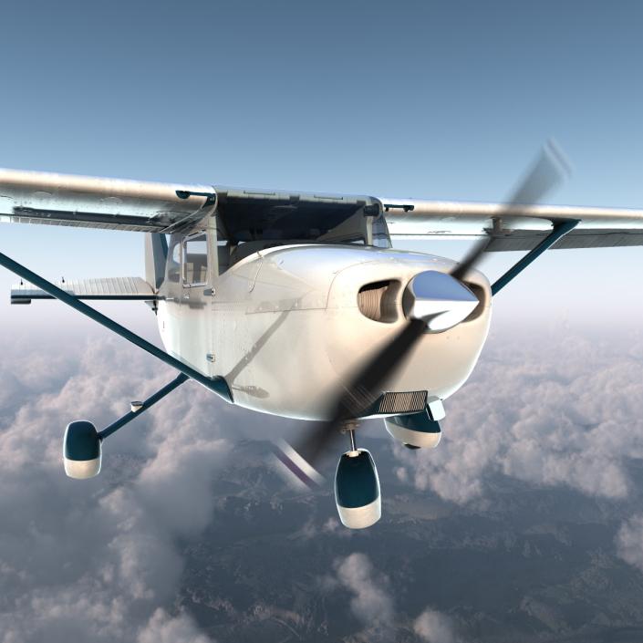 3D model Cessna 172