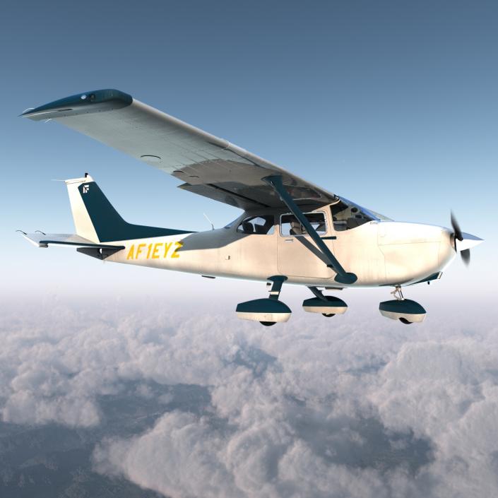 3D model Cessna 172