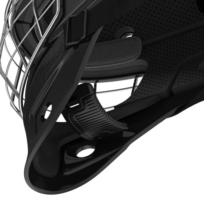 3D model Hockey Goalie Mask Bauer Black