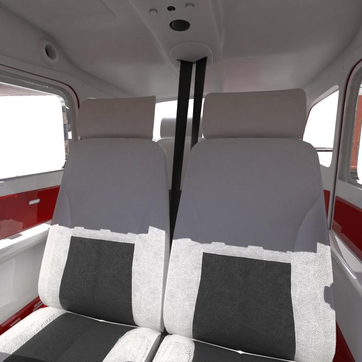 Cessna 172 Red 3D model