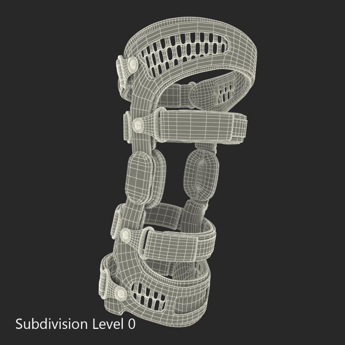 3D model Knee Brace Breg