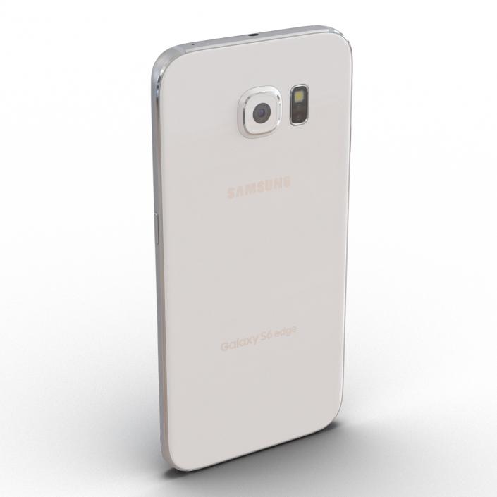 3D Samsung Galaxy S6 Edge Pearl model