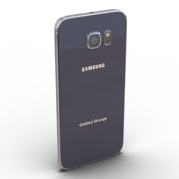 3D Samsung Galaxy S6 Edge Sapphire