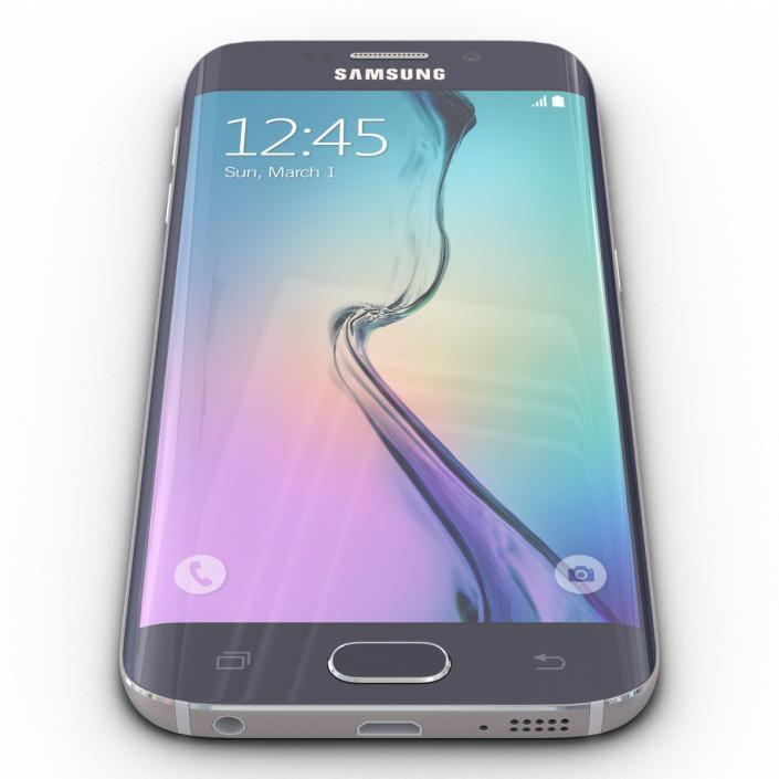 3D Samsung Galaxy S6 Edge Sapphire