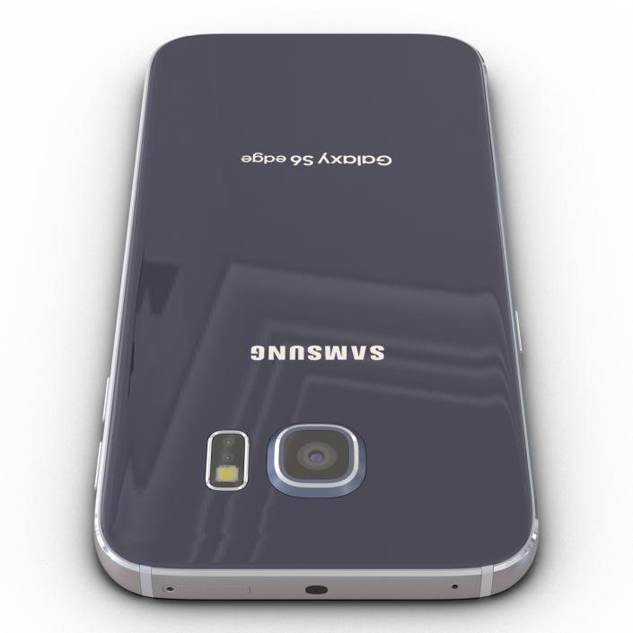 3D Samsung Galaxy S6 Edge Sapphire