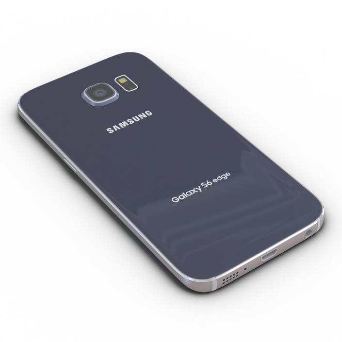 3D Samsung Galaxy S6 Edge Sapphire