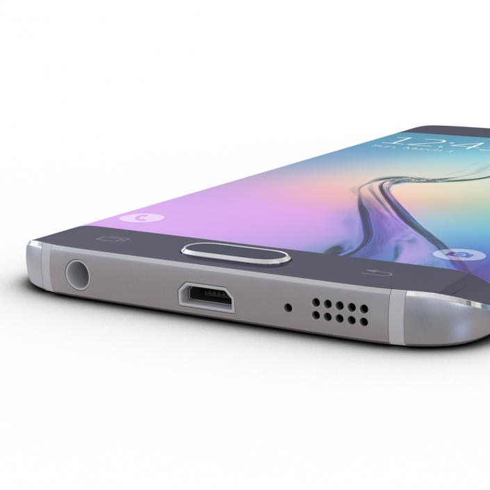 3D Samsung Galaxy S6 Edge Sapphire