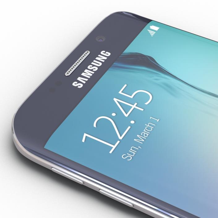 3D Samsung Galaxy S6 Edge Sapphire