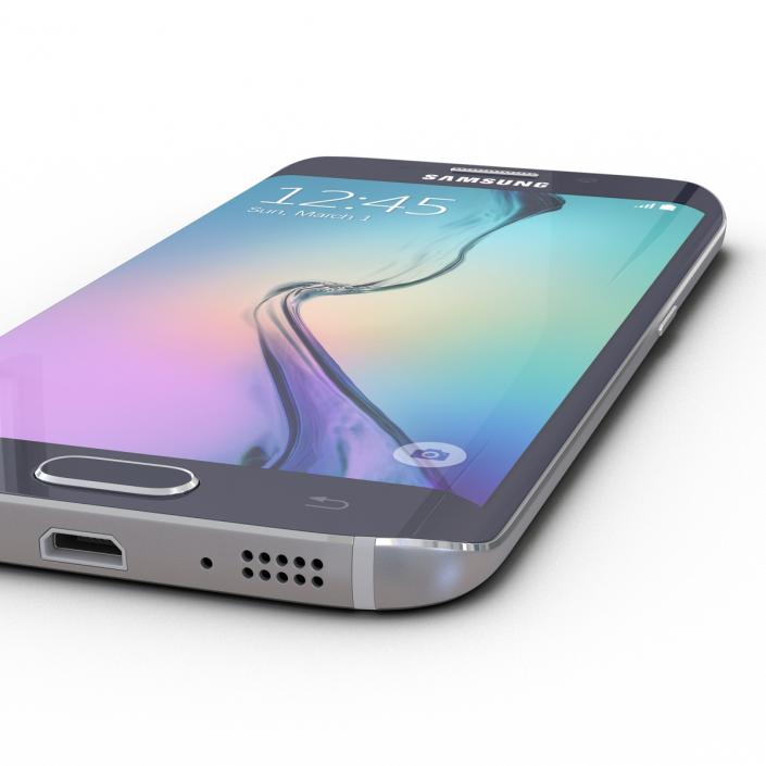 3D Samsung Galaxy S6 Edge Sapphire