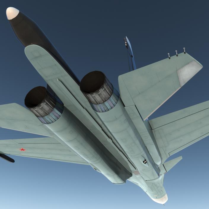 3D Russian Air Force Su-34 model