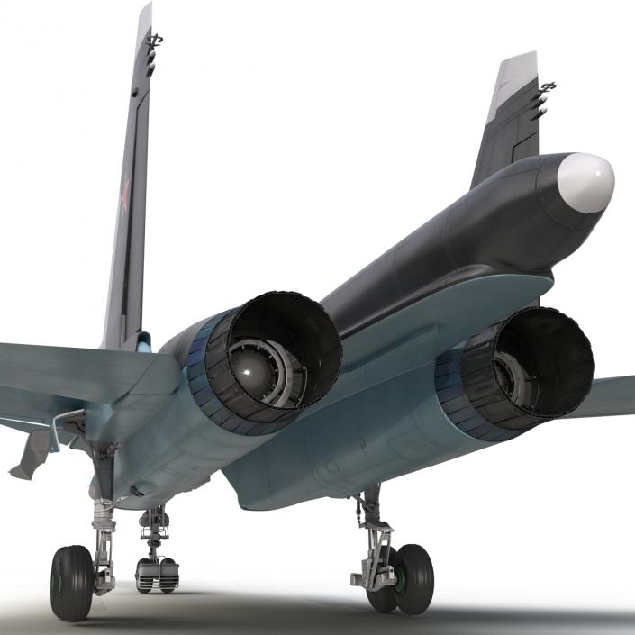 3D Russian Air Force Su-34 model