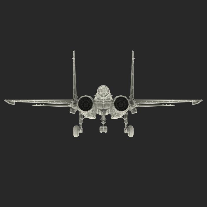 3D Russian Air Force Su-34 model