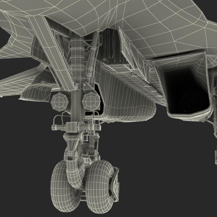 3D Russian Air Force Su-34 model