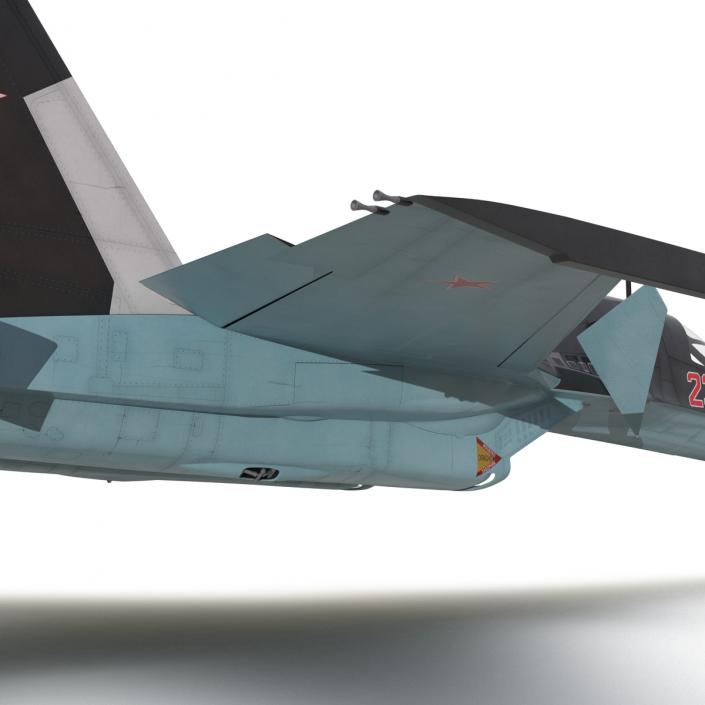 3D model Russian Air Force Su-34 Rigged