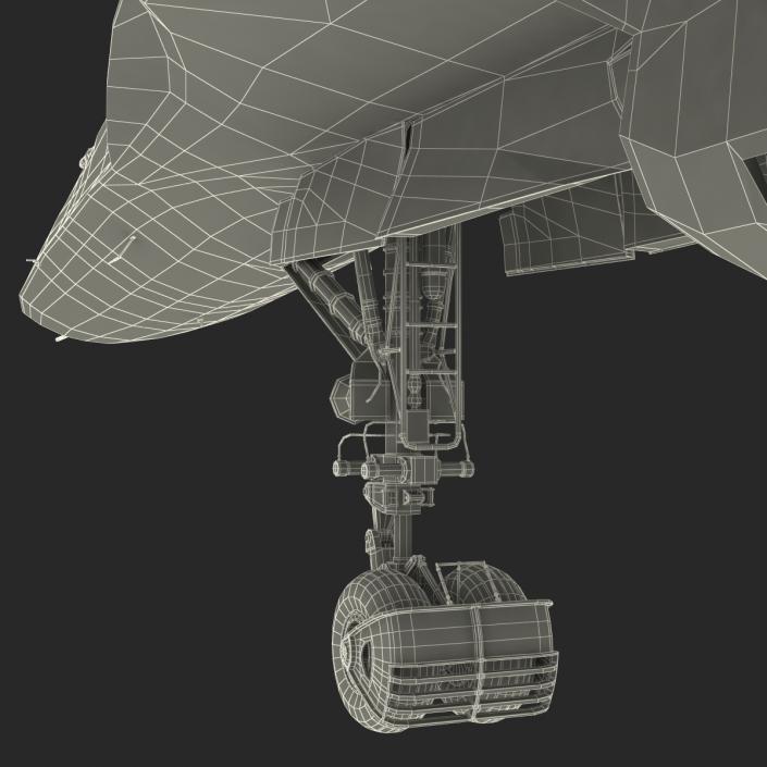 3D model Russian Air Force Su-34 Rigged