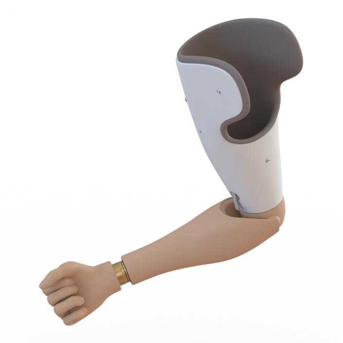 3D Prosthetic Arm Rigged