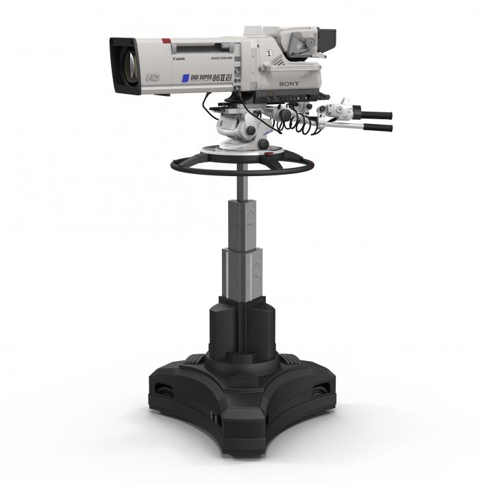 Professional Studio CameraDIGISUPER86II 3D model