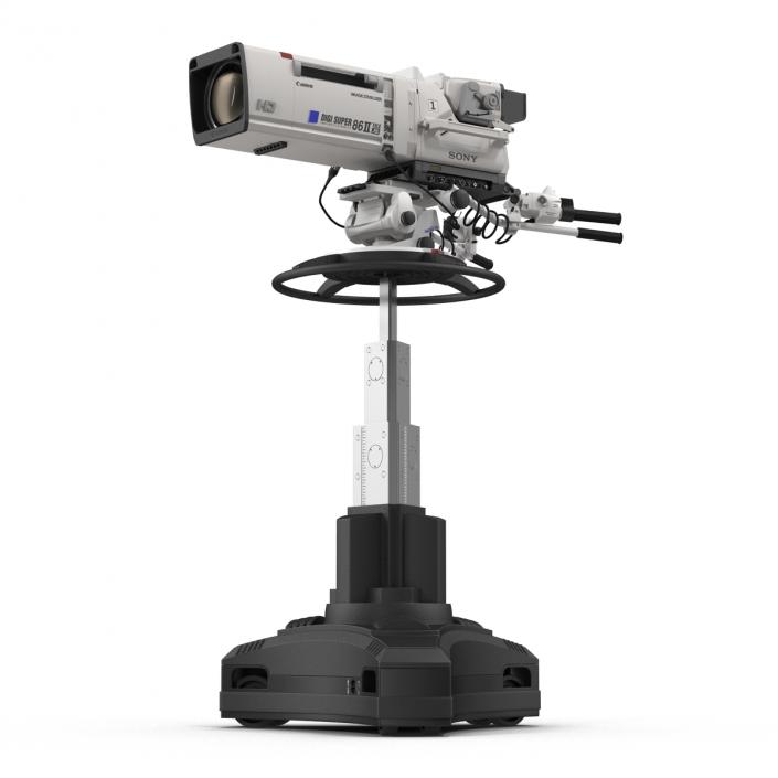 Professional Studio CameraDIGISUPER86II 3D model