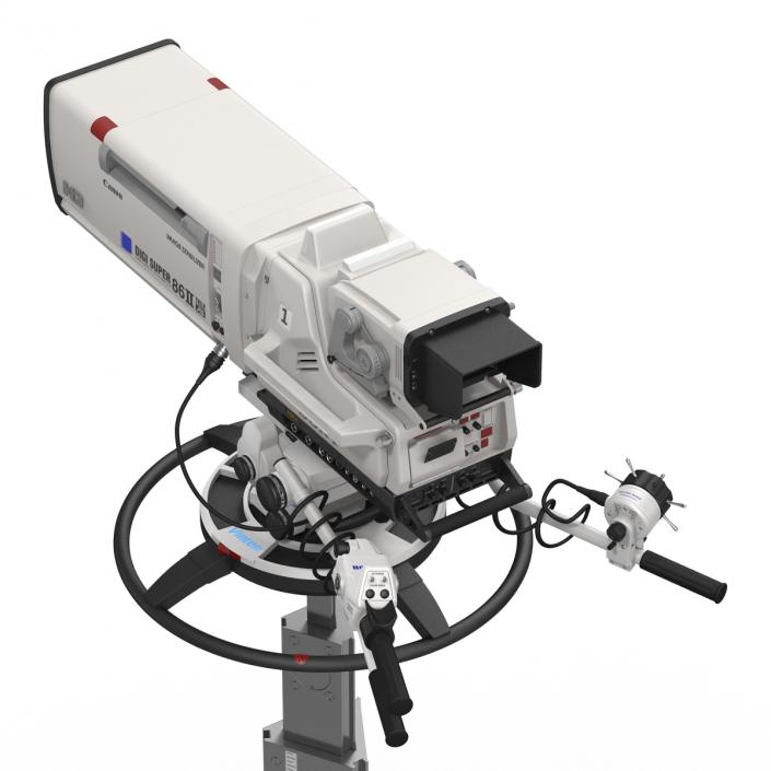 Professional Studio CameraDIGISUPER86II 3D model