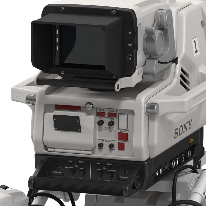 Professional Studio CameraDIGISUPER86II 3D model