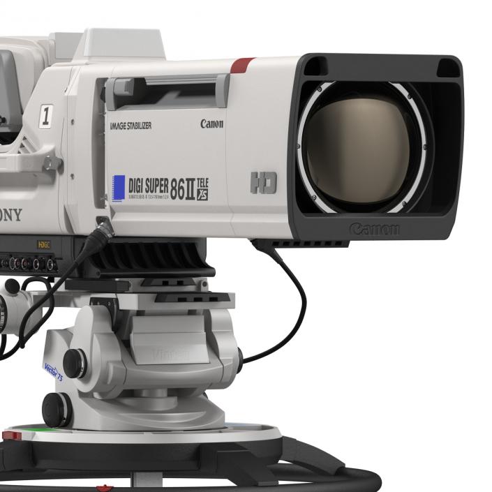 Professional Studio CameraDIGISUPER86II 3D model