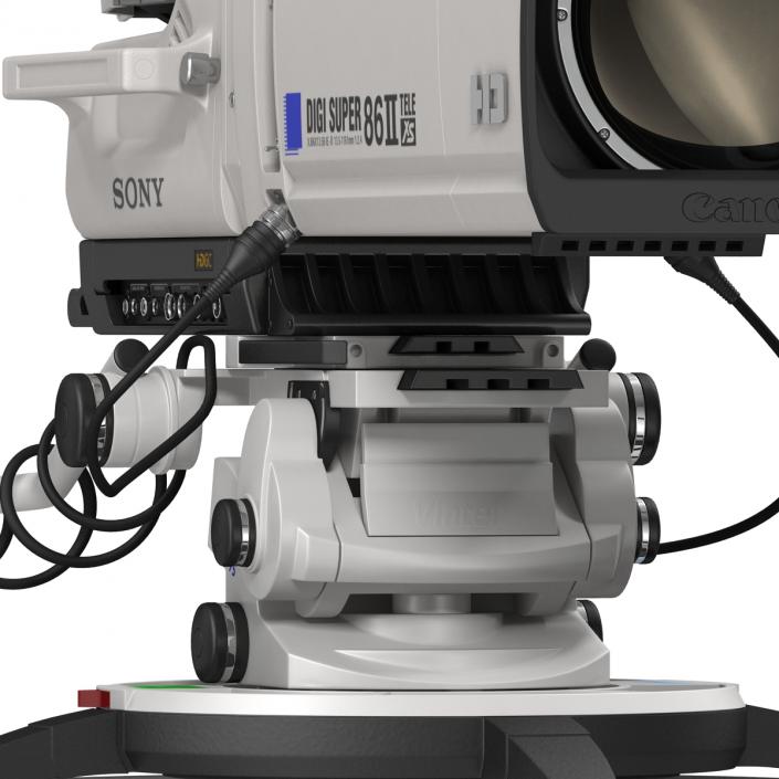 Professional Studio CameraDIGISUPER86II 3D model