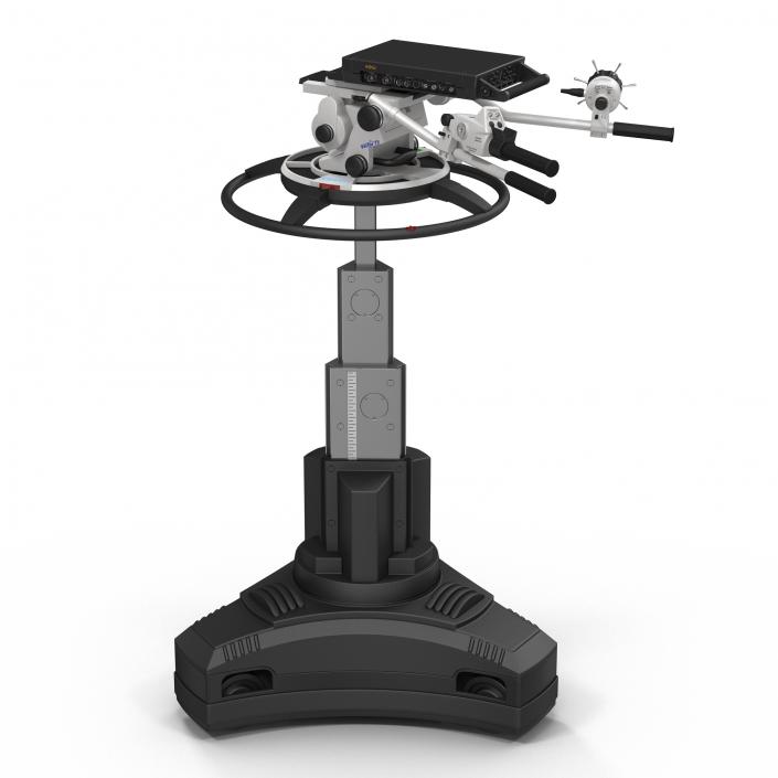 3D model TV Studio Camera Pedestal