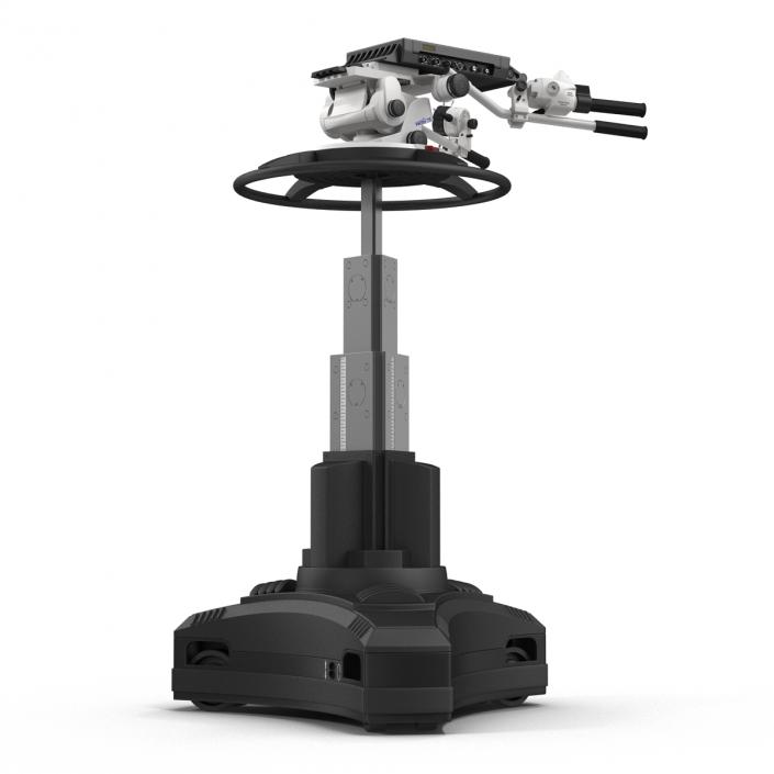 3D model TV Studio Camera Pedestal