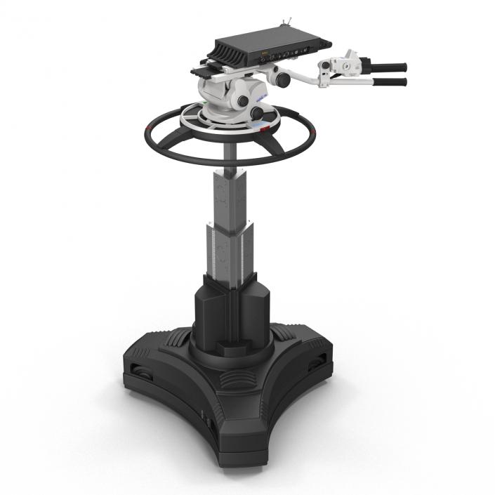 3D model TV Studio Camera Pedestal